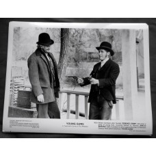 YOUNG GUNS 20TH CENTURY FOX  PROMO STILLS Emilio Estevez & Terence Stamp